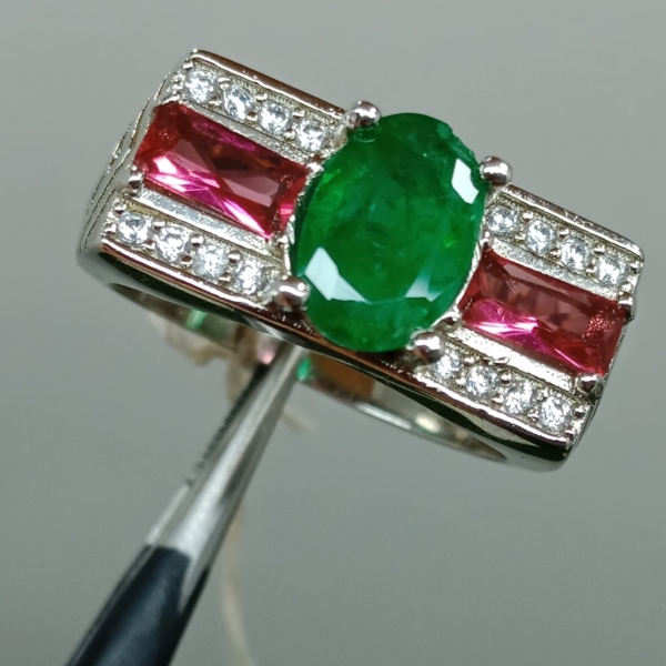 Natural Emerald Rings - Image 2