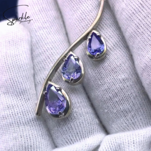 Tanzanite Locket