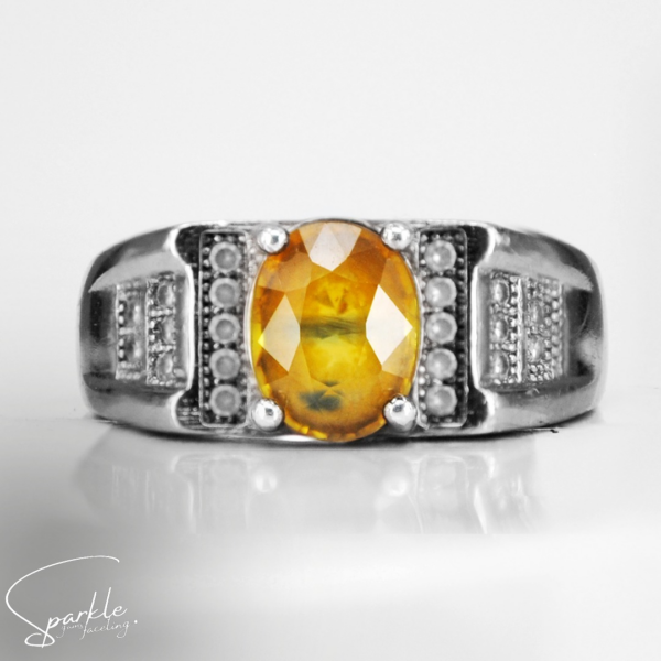 Yellow Sapphire Ring - Image 2