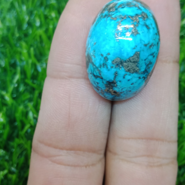 Premium Natural Iranian Turquoise Gemstone (63 Carats)