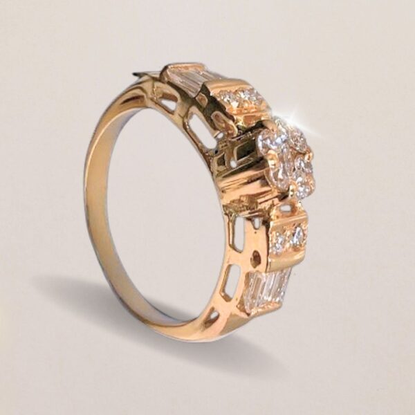 Gold Diamonds Ring