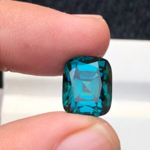 Natural Lagoon Blue Cushion Tourmaline – 9.13 CT