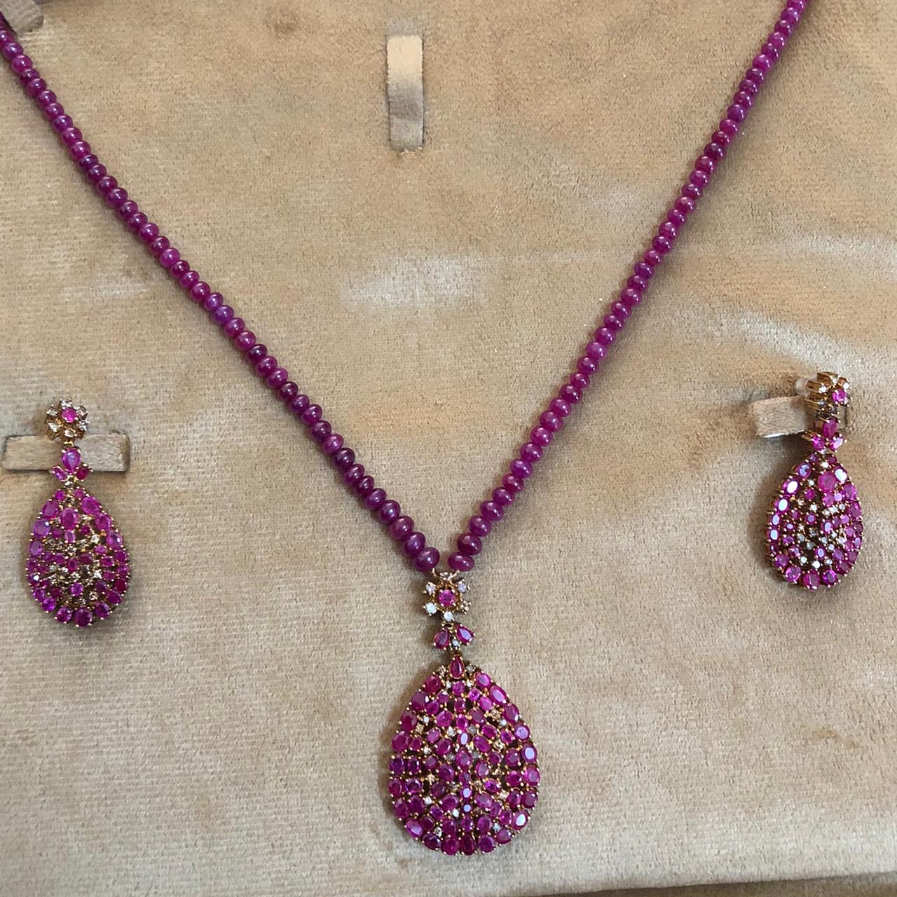 NATURAL RUBY & DIAMONDS - Image 10