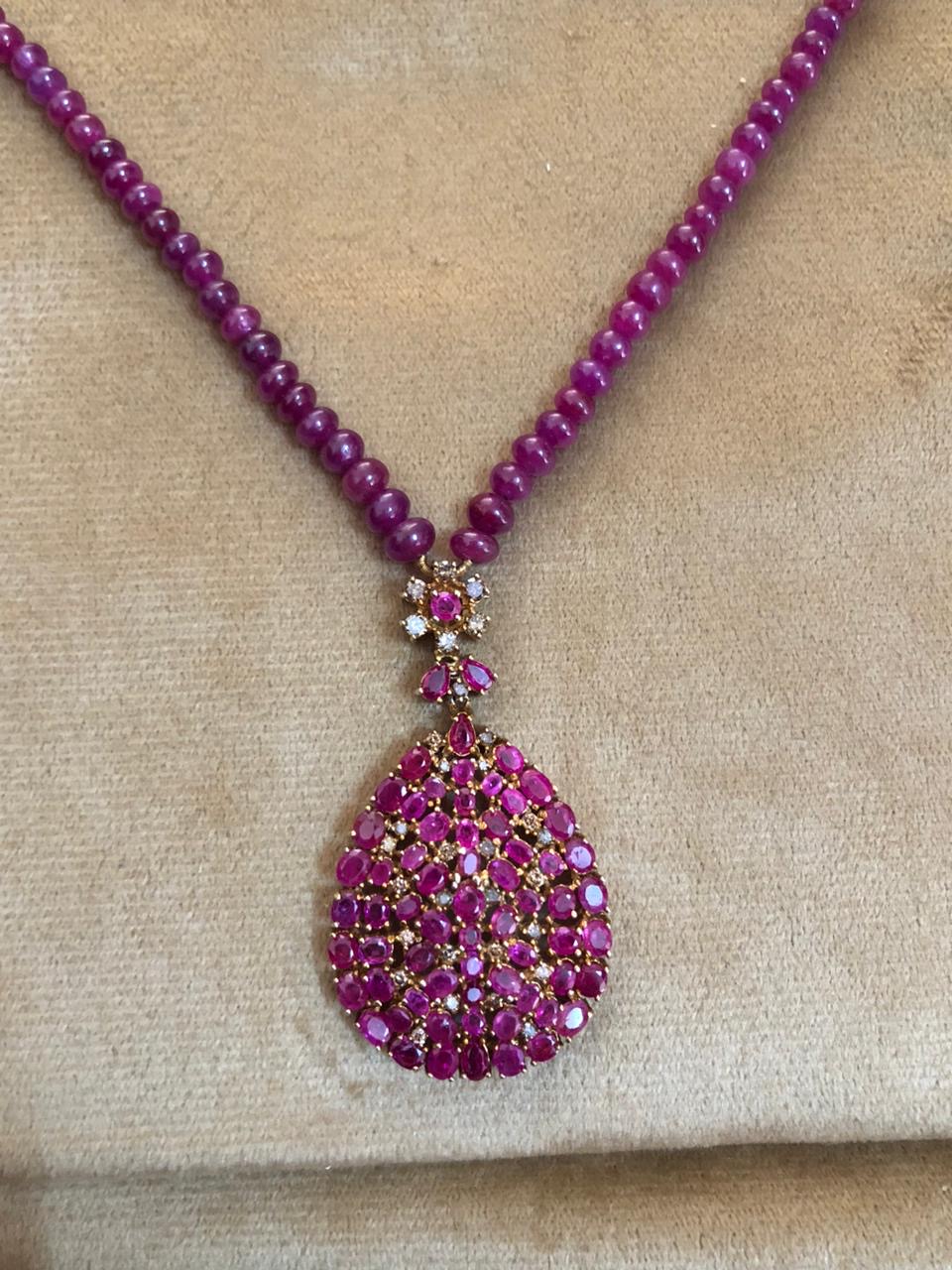 NATURAL RUBY & DIAMONDS - Image 9